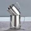 스테인레스 스틸 우유 거품 용기 에스프레소 커피 투수 바리 스타 공예 커피 라떼 우유 물방울 투수 새로운 도착 15mg4 L1