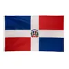 Dominikanische Flagge, hochwertig, 90 x 150 cm, Flaggen, Festival, Party, Geschenk, 100D Polyester, für drinnen und draußen, bedruckte Flaggen, Banner