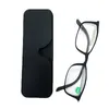 Óculos portáteis de leitura ultra fina com estandes de telefone mini carteira Presbyopia óculos frame completo +1,5 +2,0 +2.51