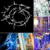 30-150cm Acrylic Crystal Beads Curtain Garland Clear Water Droplet Branch String For Wedding Party Decoration Supplies 20PCS