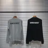 인간의 열 긴 소매 와플 티셔츠 남성용 여성 하라주쿠 티셔츠 힙합 T 셔츠 streetwear 체육관 의류 펑크 티 톱 201125