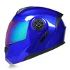 Moto Casco Capacete Casque Motocykl Kask Odwróć Motocykl Kask Double Obiektyw Modułowy Motocross Pełna twarz1