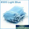 Lake Blue Organza Gift Bags 50pcs/lot 35X50CM Large Drawstring Packaging Bags for Christmas Favors Can Be Custom Logo