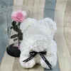 25/40 cm schiuma rosa orso multicolor rosa fidanzata Valentino giorno orsacchiotto regalo festa di compleanno decorazione fiori artificiali1