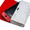 Bärbar filtlagringsäck för Byt Lite Case Game Minneskorthållare Bärväska för Nintendo Switch NS Console