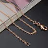 Ketens omhxzj groothandel persoonlijkheid mode vrouw meisje feest bruiloft cadeau 1 mm kruisketen 925 sterling zilveren ketting nc1921