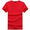 Mode heren T-shirt met korte mouwen, pure kleur, casual katoen, zomerkleding 220118