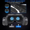 Originale VR Shinecon 6.0 Standard Edition e Auricolare Versione Virtual Reality VR Glasses Headset Helmets Controller opzionale LJ200919