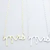 words necklace