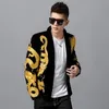 Costumes pour hommes Blazers Heavy Imperial Broderie Hommes Costume Blazer Masculino Night Mens Slim Fit Veste Style Chinois Dragon Men2225