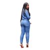 2020 neue Frauen Vintage Plus Größe Jeans Overall-Body Langarm Taste Overalls Für FRAUEN Jump Anzug Combinaison S-3XL1