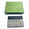 Высококачественный кошелек из натуральной кожи Luxurys Designers Модная сумка Мужская нейлоновая женская сумка для монет Черный Lambski258h