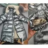 Девочка девушка мальчик зима реальный мех утолщенные пуховики 90 вниз длинные пальто куртки пальто 2-12y детская детская одежда -30 outwood lj201017