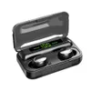 F9 5C Bluetooth 5.0 Kulaklık TWS Kablosuz Kulaklıklar Handsfree Kulaklık Spor Kulakiçi Oyun Kulaklık