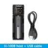 Hurtownia liitokala lii-100b LII-100 18650 Smart Charger baterii dla 26650/18350/16340/18500/aa/aaa 3,7V 1,2V Ni-MH Ni-CD lit lit