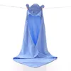 Cotton Hooded for Kids Towel Infant Bebe Newborn Children's Blanket Baby Bath Poncho Spa Bathrobe Y200429