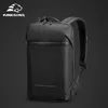 Mannen Kingsons Slim Laptop Rugzak 15.6 Inch Office Work Business Bag Unisex Black Ultralight Thin Mochila 202211