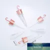 5.5ml paraplu vormige lip glanst buis lege cosmetische lip glazuur containers rose gouden lippenstift lipgloss flessen make-up accessoires