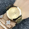 ブランドリストウォッチ女性女の子の女性ニューヨークスタイルダイヤルメタルスチールバンドQuartz Clock Co 6123229i