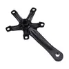 Alloy Bike Chainwheels Crank Arm 170mm Length Square Aluminium 130mm BCD Folding Bicycle Cranksets Leg 5 Holes