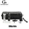 100% оригинал G9 GreenlightVapes GDIP Kit Wax DAP Pen 1000MAH аккумулятор и перегрев защиты с 2 VAPER TIPS W2 W3 подлинной