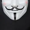 Party Masks V för Vendetta Masks Anonym Guy Fawkes Fancy Dress Adult Dräkt Tillbehör Plast Party Cosplay Masks