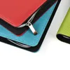 Yiwi Logo Aangepast Notebook A5 A6 Business Binder Zipper Bag PU Leather Organizer Planner met rekenmachine of memo Pads8476314