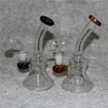 Glass Bong Dab Rigs hookah Recycler beaker Bongs Water Pipe Oil Rig 14mm Female Joint quartz Banger bowl