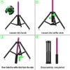 유니버설 휴대용 알루미늄 삼각대 스탠드 마운트 디지털 카메라 삼각대 전화 셀카 플래시 사진 Relfectors Softboxes 조명