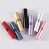 8ml Empty Refillable Fine Mist Mini Glass Aluminum Spray Atomizer Perfume Bottle