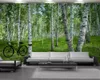 Green Forest 3d Landscape Wallpaper Carta da parati 3d per soggiorno Foto personalizzata 3d Wallpaper Camera da letto