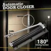 Automatic Door SelfClosing Hinge Mute Easy to Rebound No Slotting Punching Door Closer Home In Stock 2010135638913