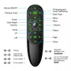 Q6 PRO Voice Remote Control 2.4G Беспроводная мышь воздуха с гироскопом 7 цветов с подсветкой ИК-обучения для Android TV Box H96 MAX X96 TX6S ПК