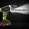 25V Battery Power Tool Set Cordless Screwdrivers Electric Screwdriver+ Drill Parts 201225