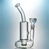 Två funktioner glas vatten bongs boj bas tornado PERC cyklon Perks vattenrör glas hookahs 18.8mm gemensam wp146