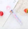 Creative butterfly Sequin ten color ballpoint pens lovely student pen girl heart multi office stationery