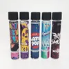 Pre roll label stickers preroll packaging labels paper for glass plastic prerolls tubes COOKIE WHITERUNTZ Connected strain sticker