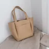 Hot koop casual vrouwen schoudertassen grote capaciteit bakken ontwerper handtassen luxe zachte pu lederen messenger tas dame grote portemonnee vrouw