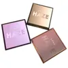 New Eye Makeup Haze 9 Colors Eyeshadow Pressed Palette Purple Sand Khaki Shimmer Matte Eye Shadow 3 Styles