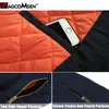 Magcomsen Kurtki zimowe Mężczyźni MA1 Bombowiec Pilot Płaszcz Thermal Padded Casual Baseball Varsity Jacket Mężczyzna Wojskowy Wojsko Windbreaker 201106