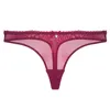 Panties sexy delle mutandine della sexy delle donne del cyHWR Thong Mesh G-Strings Low Rise Brive Underwear, 3-pack 201112