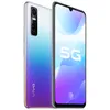 Oryginalny Vivo S7E 5G Telefon komórkowy 8GB RAM 128GB ROM MTK 720 OCTA Core 64mp AR OTG 4100MAH Android 6.44 "Amoled Pełny ekran Identyfikator Facet Twarz Wake Smart Telefon komórkowy