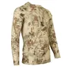 Chemise camouflage à manches longues pour hommes, motif constricteur, séchage rapide, 15571994