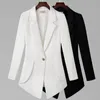 Plus size 6xl 7xl 2020 Blazer da donna Blazer a maniche lunghe Blazer One Botton Slim Office Jackets Tops Female Suit Blazer Femme R670