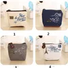 moda infantil meninas de lona bolsa de moedas do vintage retro dos desenhos animados carteira bonito mulheres mini-saco de armazenamento mudança dinheiro zipper sacos de venda quente