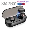 Y30 TWS Oortelefoon Bluetooth 5.0 Draadloze Oordopjes In-Ear Ruisonderdrukking Touch Control Sport Hoofdtelefoon met oplaadvak