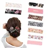 Women Deft Bun Hair Bands Marker Knotted Wire Headband Girls Print Hairpin Flexible Reusable Bun Maker Easy Use Hair Accessories7309574