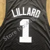 2019 Nya herrarna Damian Lillard #1 Weber State Wildcats College Basketball Jersey S-XXL Personlig anpassning Eventuellt namn nummer XS-5XL