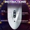 NXY Automatic AutoCraft Cup Masturbation Masturbation Tourner Transparent Instrument électrique Penis Dispositif Véritable Vagin 0114