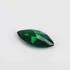 100pcs 1.5x3~8x16mm Marquise Shape Loose Green Color Glass Synthetic Gems For Jewelry DIY Stone